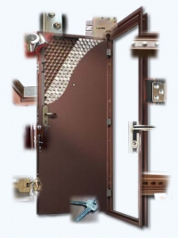 Металлические двери с уникальными конструктивными решениями
